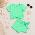 The Shoreline Set - Lime Twirl Set