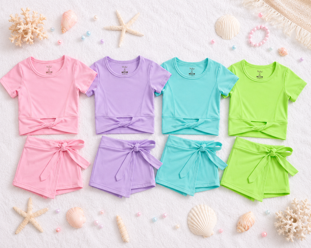 The Shoreline Set - Lime Twirl Set